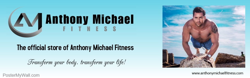 Anthony Michael Fitness is pleased to offer these products with our logo on them for you to purchase! If you find an item that you'd like with the logo on it and it's not in the store currently, please let us know! Custom Shirts & Apparel